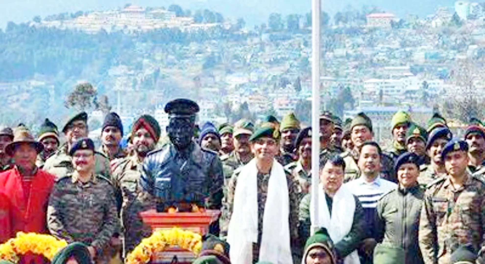 मेजर बॉब खटिंग दिवस अरुणाचल प्रदेश के तवांग जिले में मनाया गया