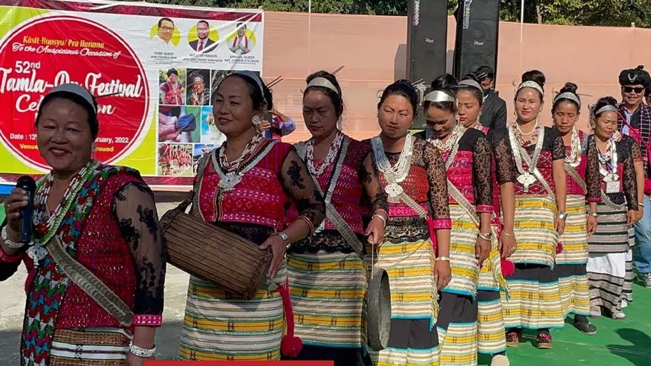 लोहित जिले में पारंपरिक उल्लास के साथ तमला-डु उत्सव मनाया गया