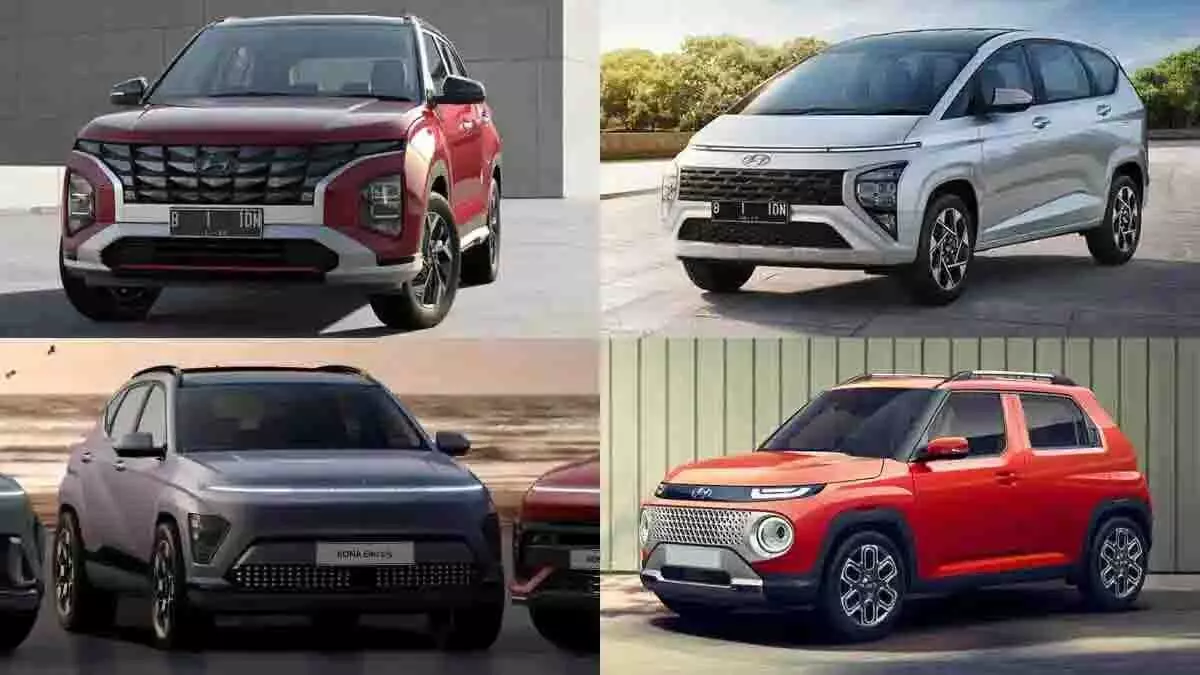 Hyundai जल्द पेश करेंगी 4 नई SUVs