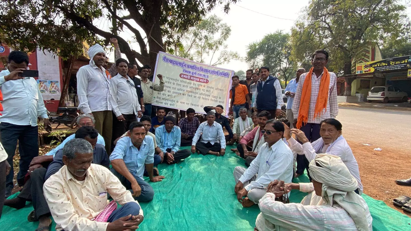 किसान और मज़दूर संगठनों ने किया ग्रामीण बंद का समर्थन