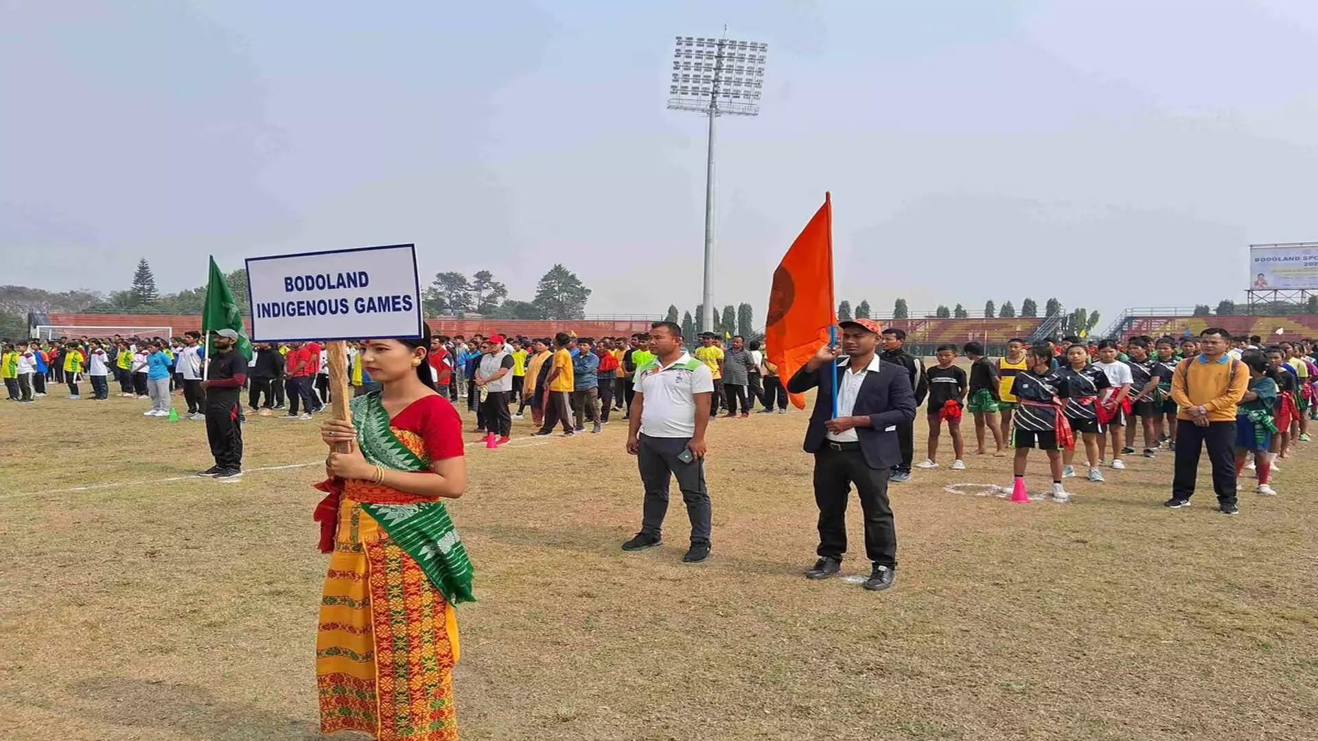 बोडोलैंड स्पोर्ट्स मीट कोकराझार SAI-STC में शुरू हुई
