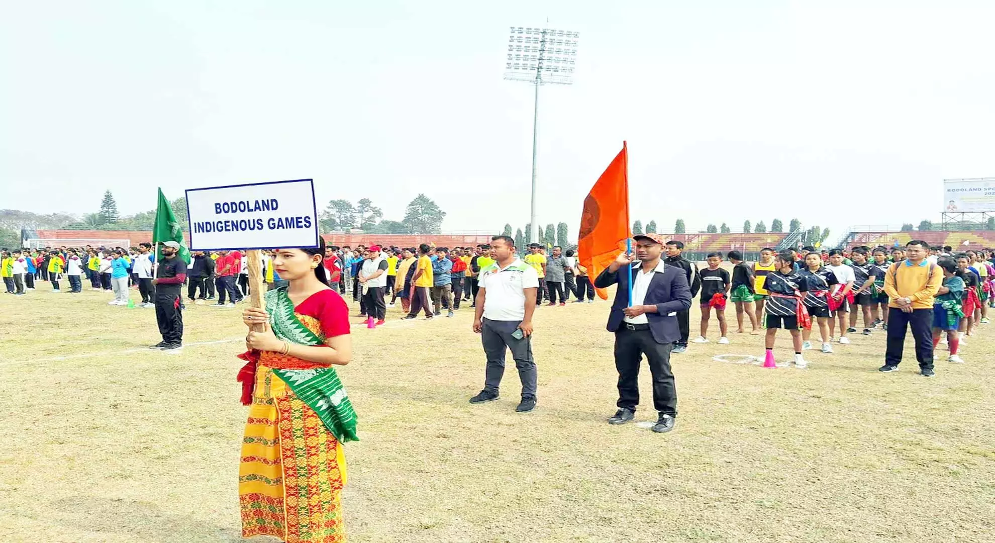 असम: बोडोलैंड स्पोर्ट्स मीट कोकराझार SAI-STC में शुरू हुई