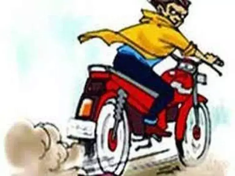 अलवर शहर से एक दिन में 6 बाइक चोरी