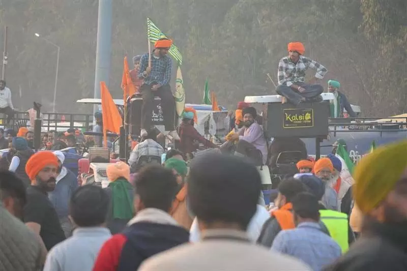 दिल्ली चलो मार्च: आज चंडीगढ़ में केंद्रीय मंत्री, किसान नेता चौथे दौर की वार्ता करेंगे