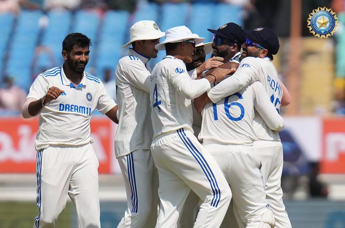 टीम इंडिया ने टेस्ट मैच में इंग्लैंड को 434 रनों से हराया