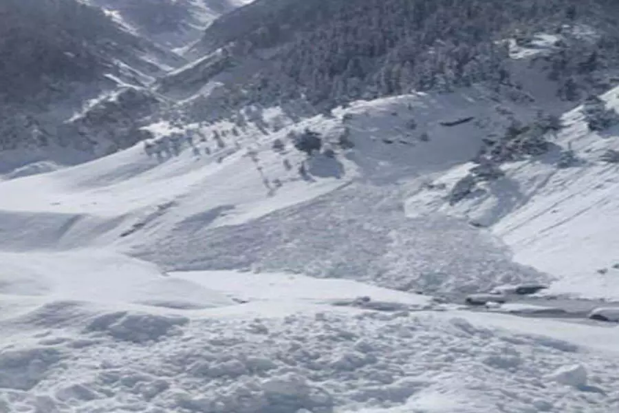 अनंतनाग और कुलगाम में कम खतरे के स्तर की हिमस्खलन की चेतावनी जारी