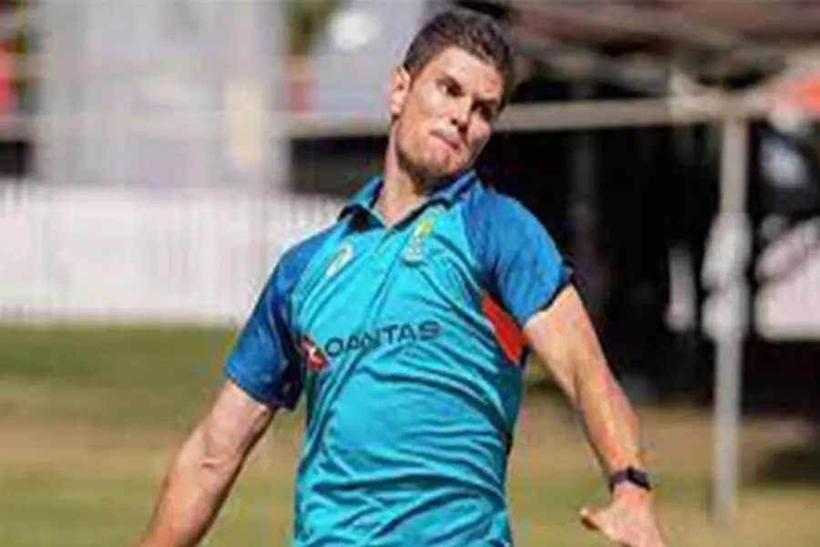 एरोन हार्डी पिंडली की चोट के कारण न्यूजीलैंड के खिलाफ टी20 सीरीज से बाहर होंगे