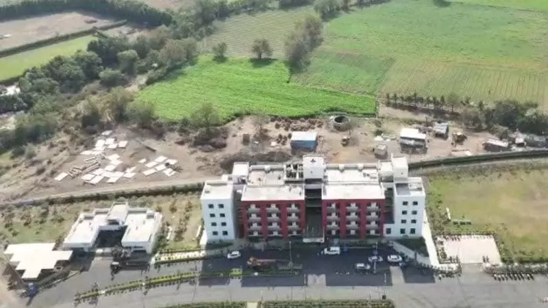 राजकोट एम्स अस्पताल का अद्भुत ड्रोन दृश्य सामने आया