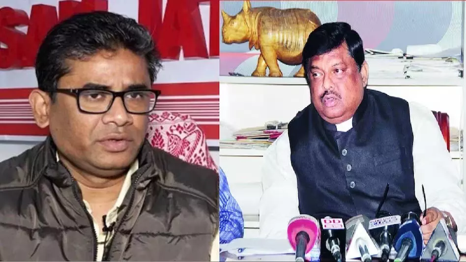असम जातीय परिषद के नेता ने कांग्रेस विधायकों के दूसरी पार्टी में जाने के लिए रकीबुल हुसैन को जिम्मेदार ठहराया