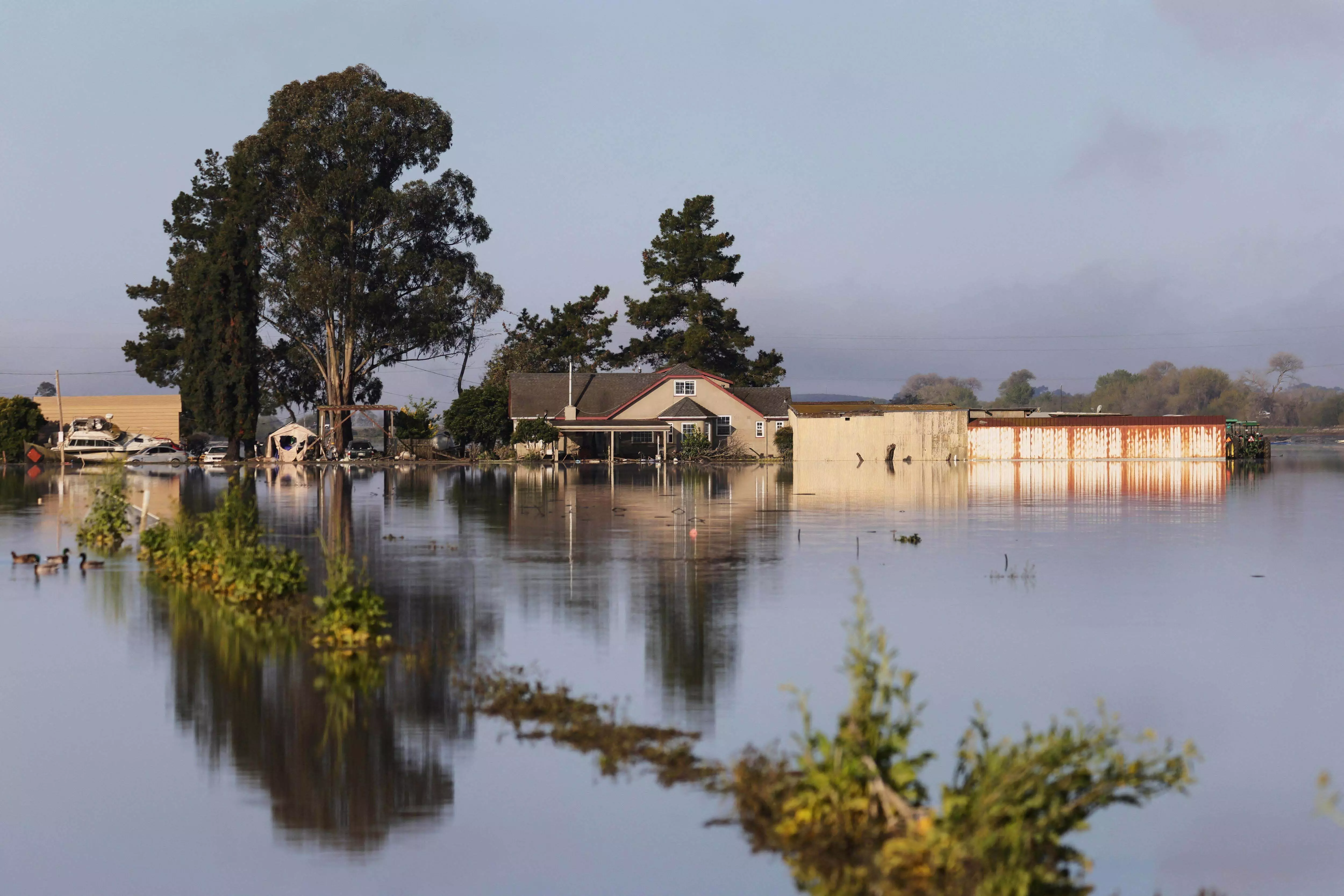 कैलिफोर्निया में नहीं थम रहा बारिश का कहर, बाढ़ की चेतावनी
