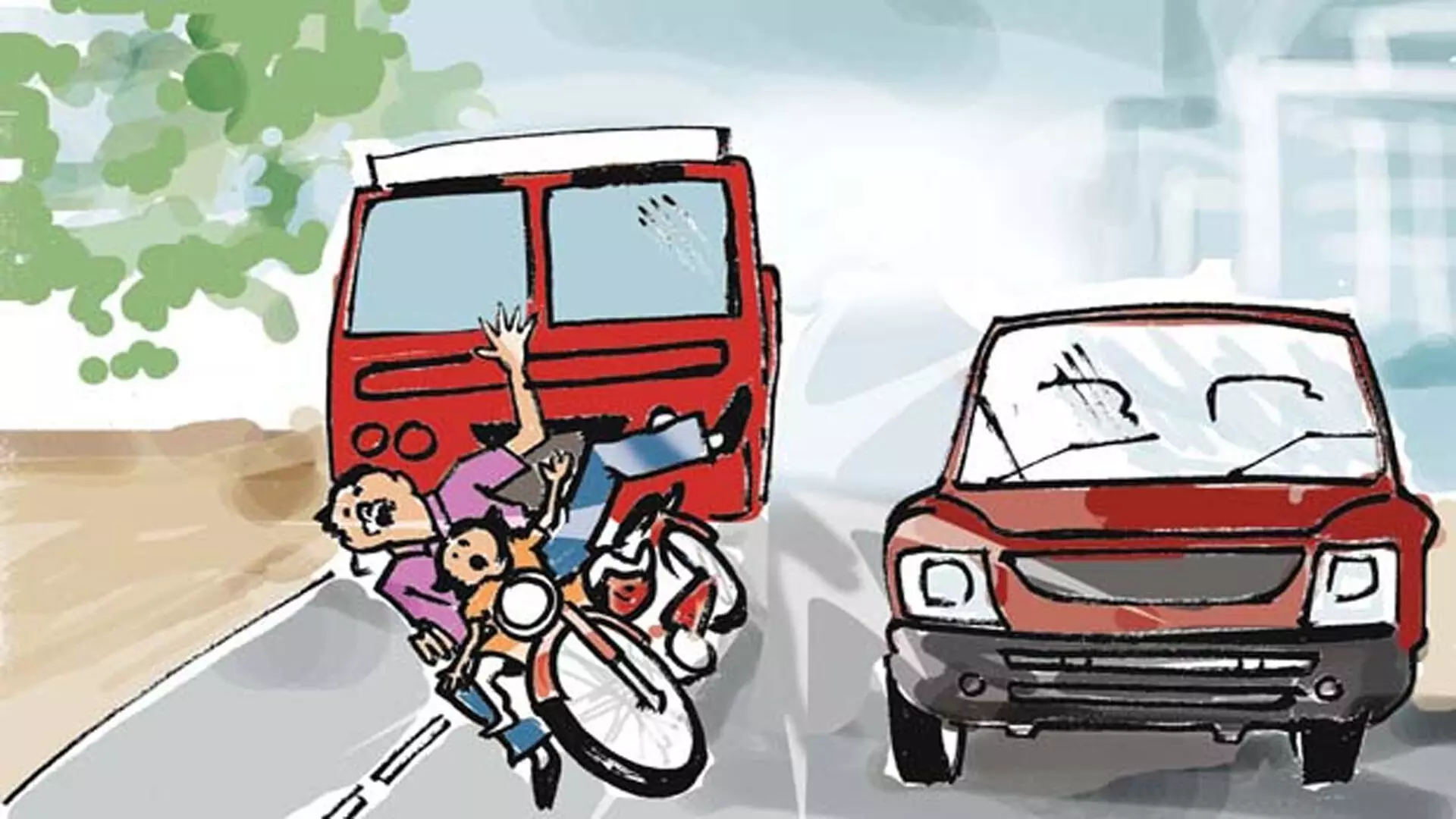 भीषण बाइक दुर्घटना, बीफार्मा अंतिम वर्ष के छात्र की मौत