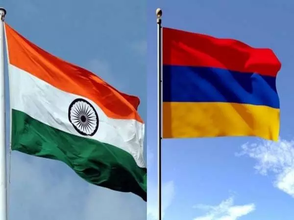 आर्मेनिया ने भारत को वैकल्पिक समुद्री व्यापार मार्ग की पेशकश की