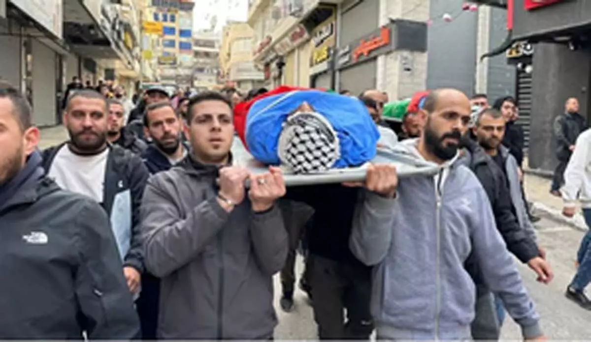 वेस्ट बैंक शरणार्थी शिविर पर इजरायली हमले में एक फिलिस्तीनी की मौत