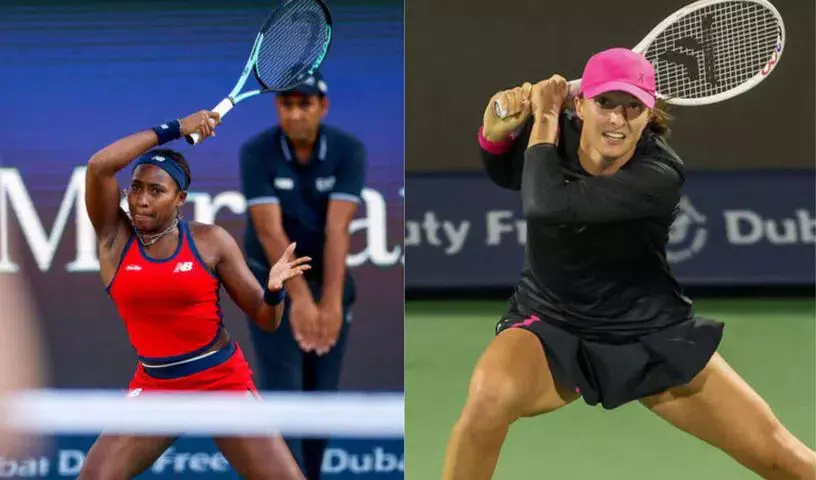 दुबई टेनिस चैंपियनशिप: कोको गॉफ की,क्वार्टर  फाइनल में जगह पक्की की