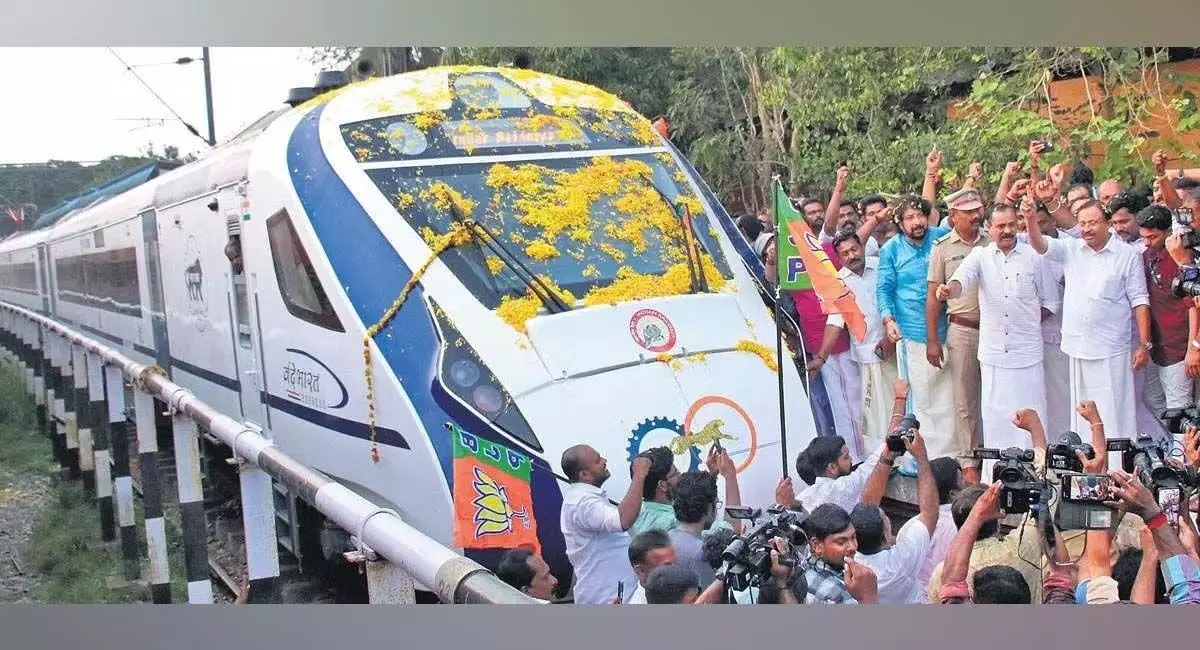 तिरुवनंतपुरम-कासरगोड वंदे भारत एक्सप्रेस लाइन मंगलुरु तक चलेगी