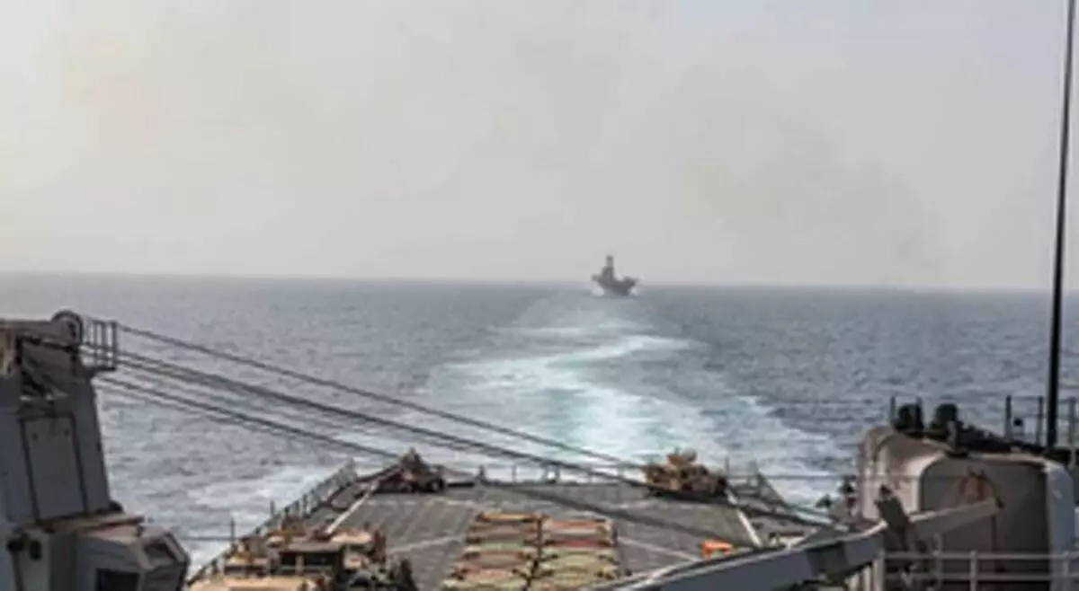 हौथियों ने अदन की खाड़ी में ब्रिटिश मालवाहक जहाज पर हमले की ली जिम्मेदारी