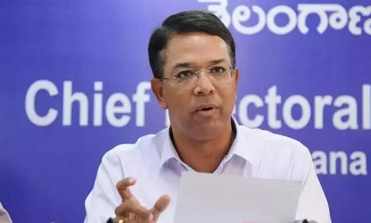 तेलंगाना के सीईओ ने चुनावों पर प्रवर्तन विंग को सुझाव दिए