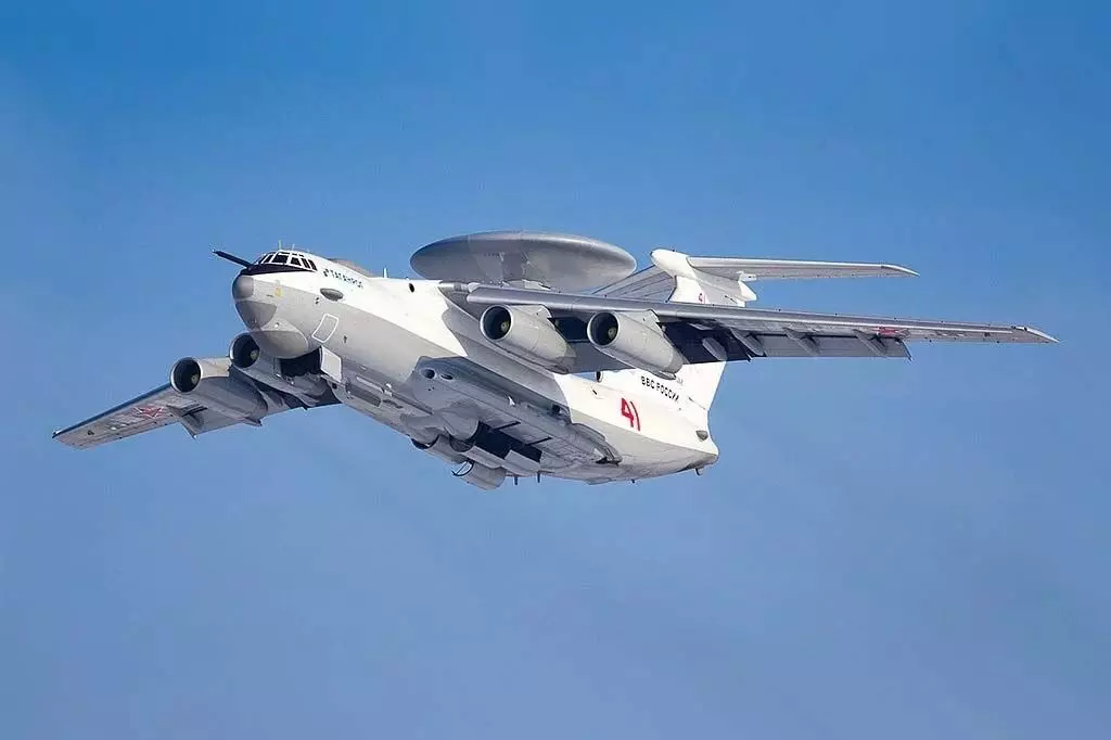 यूक्रेन का एक और रूसी ए-50 निगरानी विमान मार गिराने का दावा