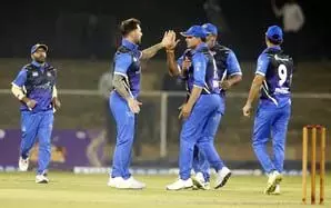 आईवीपीएल के उद्घाटन मैच में मुंबई चैंपियंस ने तेलंगाना टाइगर्स को 26 रनों से हराया