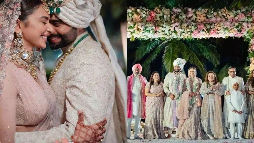 रकुल प्रीत सिंह, जैकी भगनानी ने अपनी परीकथा वाली शादी की नई तस्वीरें साझा कीं
