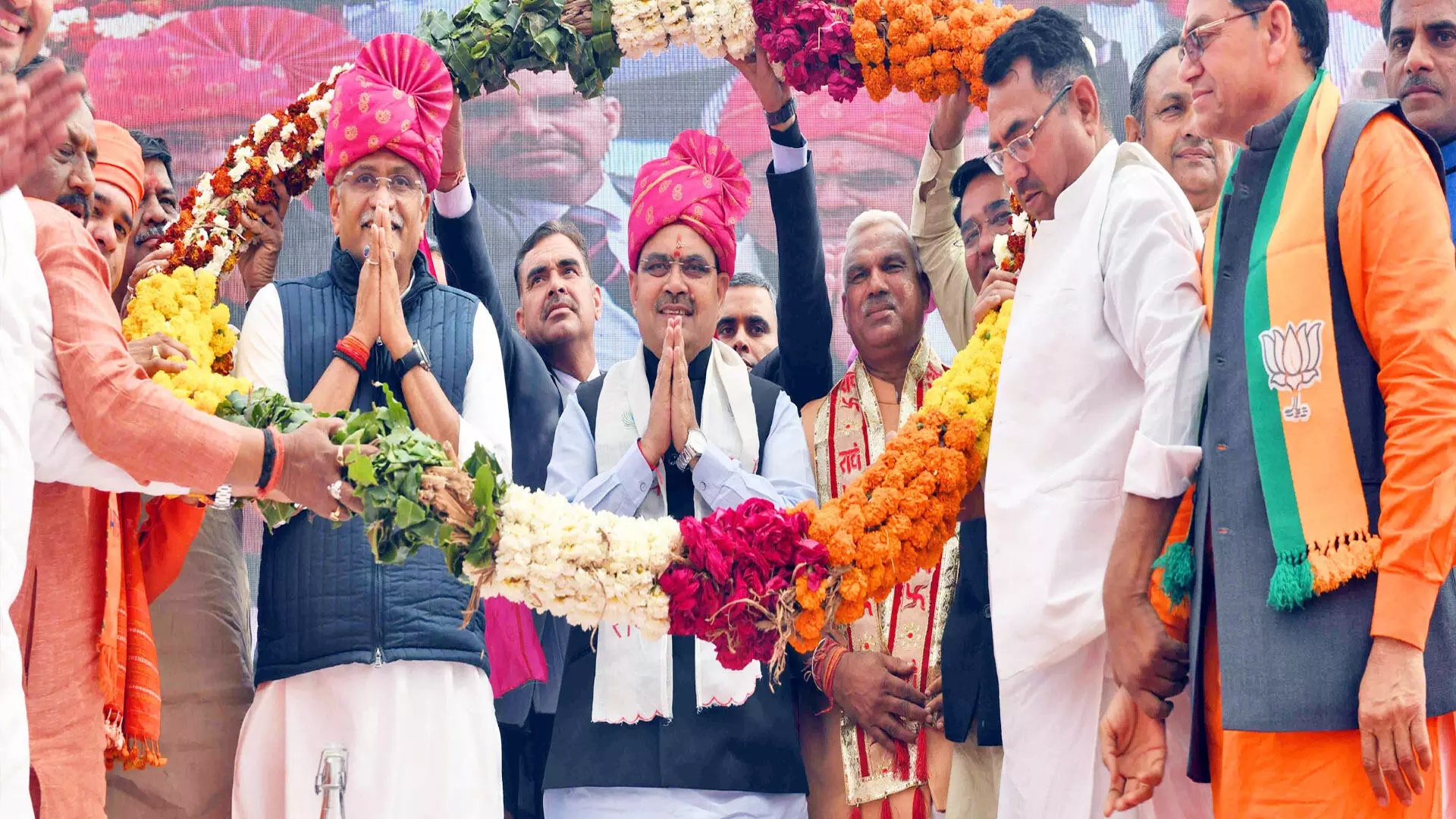 मुख्यमंत्री  भजनलाल शर्मा का पूर्वी राजस्थान दौरा —पूर्ववर्ती सरकार ने अटकाया-भटकाया-लटकाया