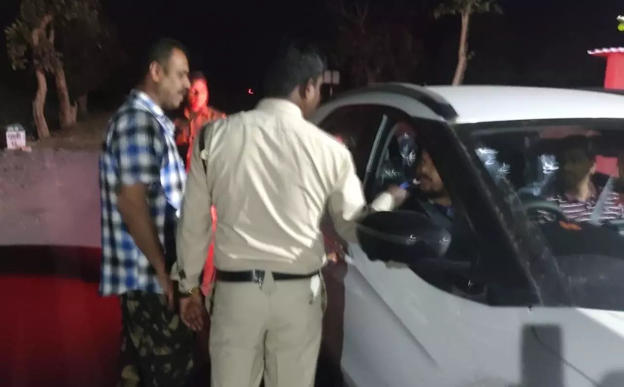 शराब पीकर वाहन चलाने वालों पर बरसा कहर, पुलिस ने 128 लोगों का काटा चालान