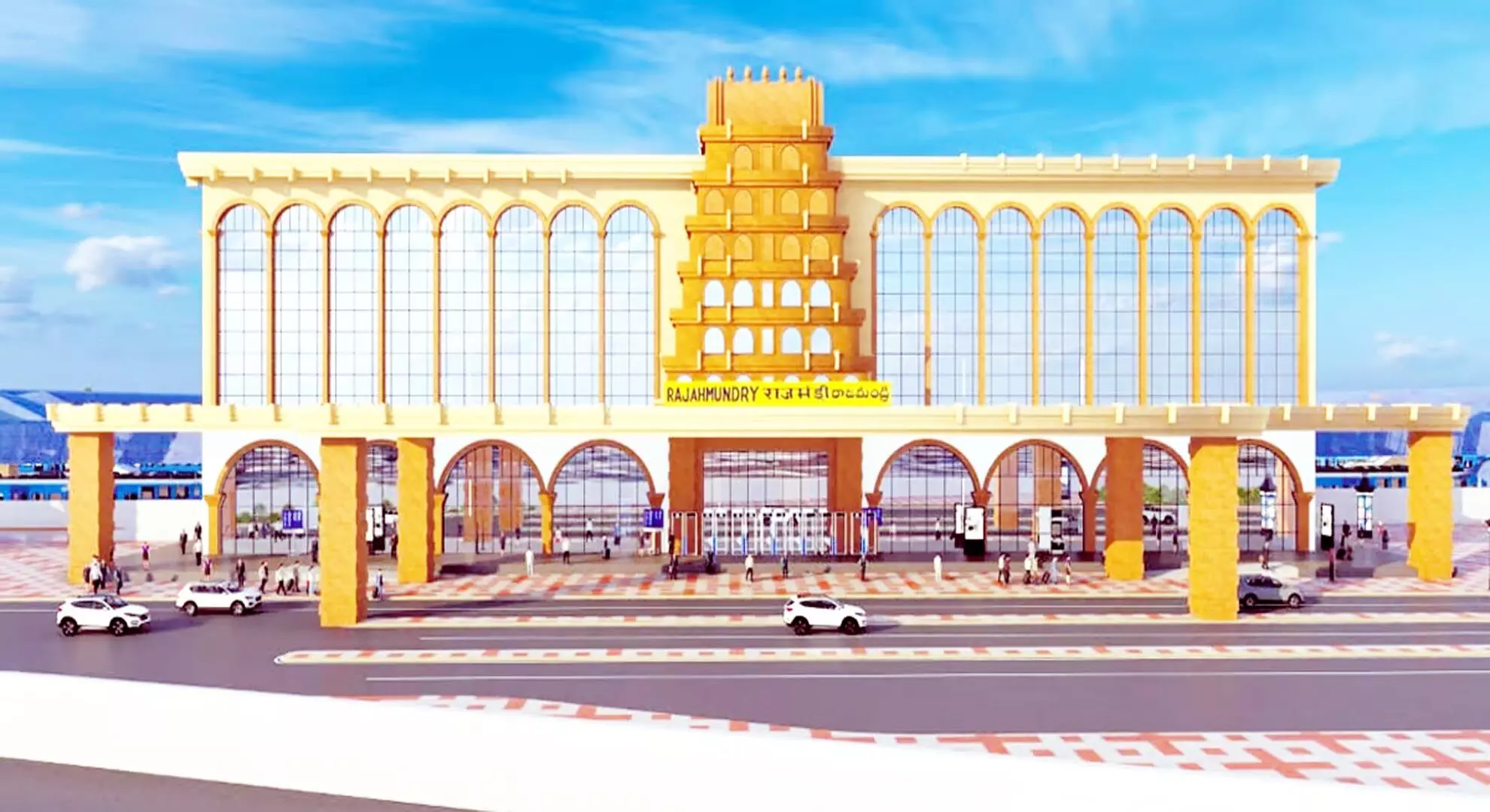 आंध्र प्रदेश में रेलवे स्टेशनों का बड़ा नवीनीकरण