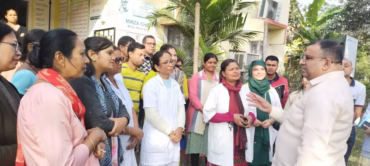 राष्ट्रीय मानवाधिकार आयोग के विशेष मॉनिटर ने कामरूप जिले के स्कूलों, अस्पतालों का दौरा