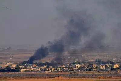 सीरियाई सेना ने सात हथियारबंद ड्रोन मार गिराए