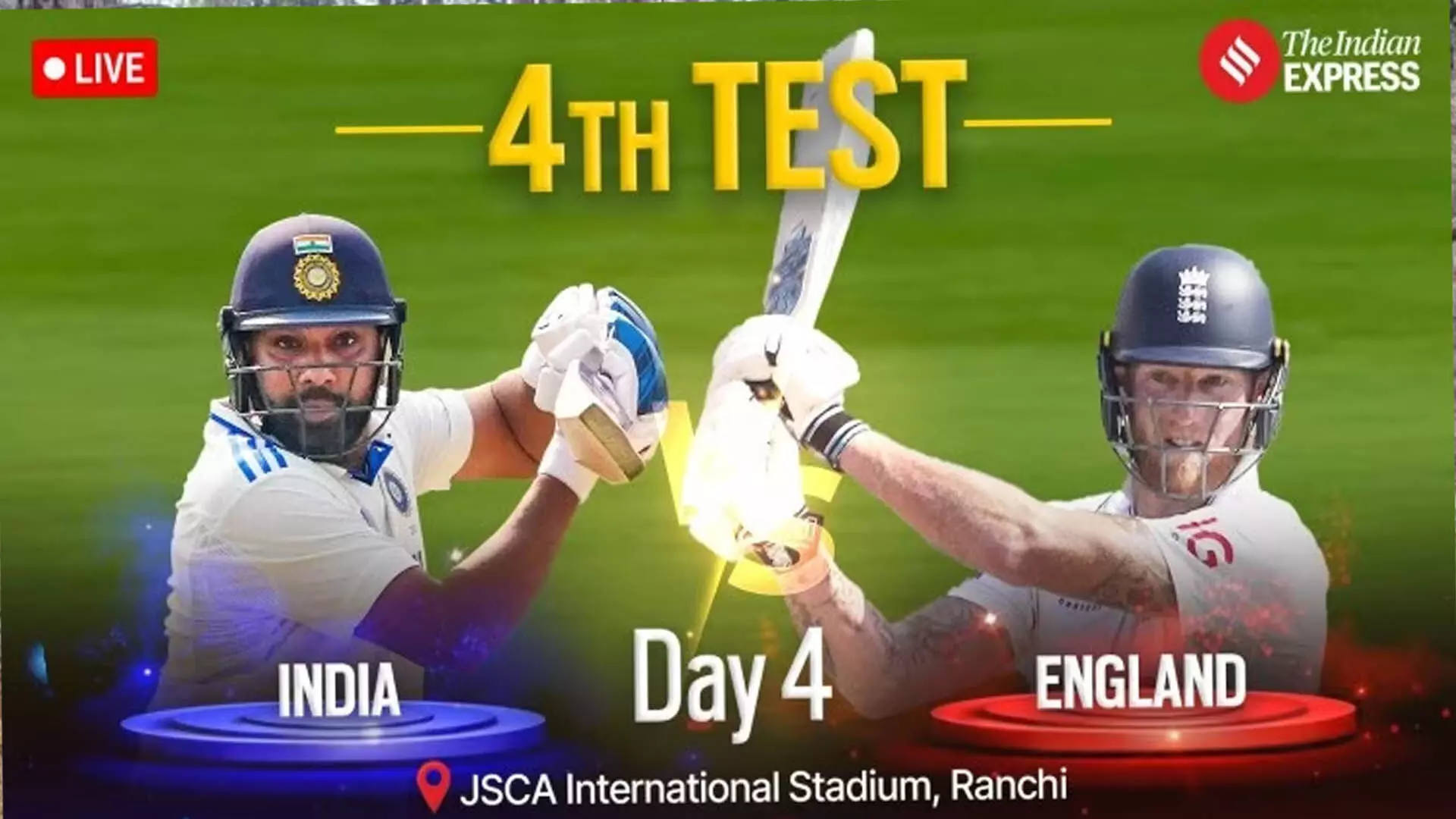 IND vs ENG LIVE स्कोर, चौथा टेस्ट दिन 4: भारत 40/0, जीत के लिए 152 रन; इंग्लैंड के खिलाफ फोकस में रोहित-जायसवाल