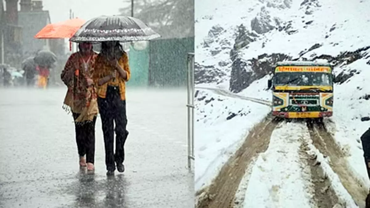 हिमाचल प्रदेश में सामान्य से 38 फीसदी कम बारिश