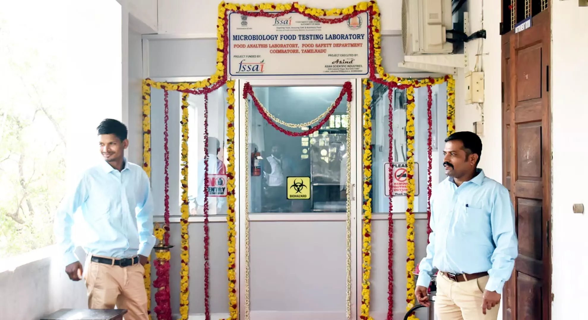 तमिलनाडु की पहली स्वच्छ कक्ष खाद्य विश्लेषण प्रयोगशाला कोयंबटूर में खोली गई