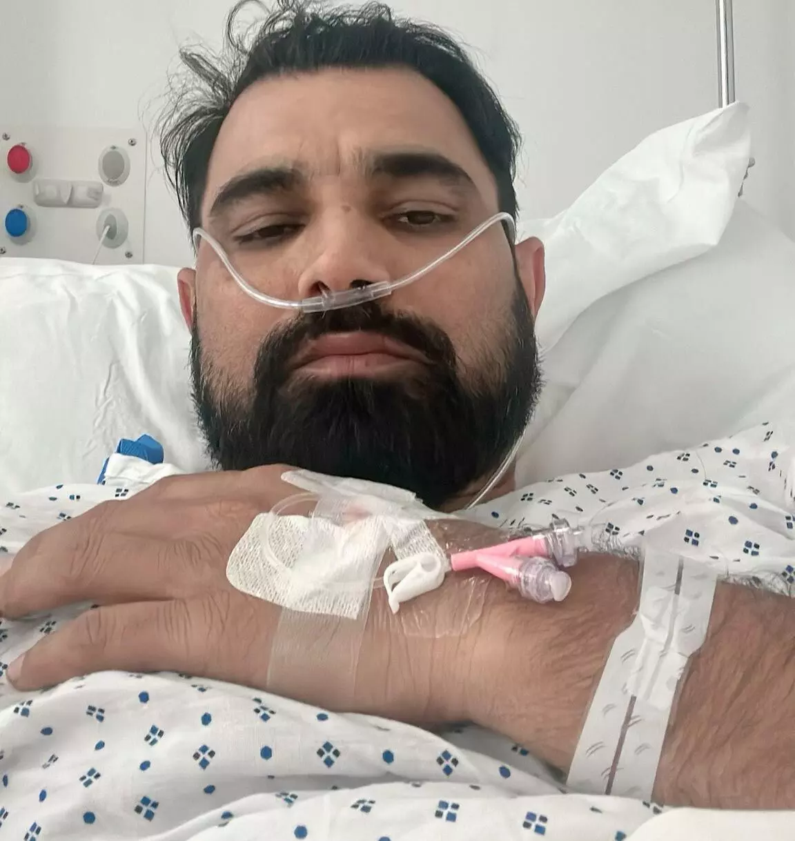 मोहम्मद शमी हॉस्पिटल में भर्ती, एड़ी का हुआ ऑपरेशन