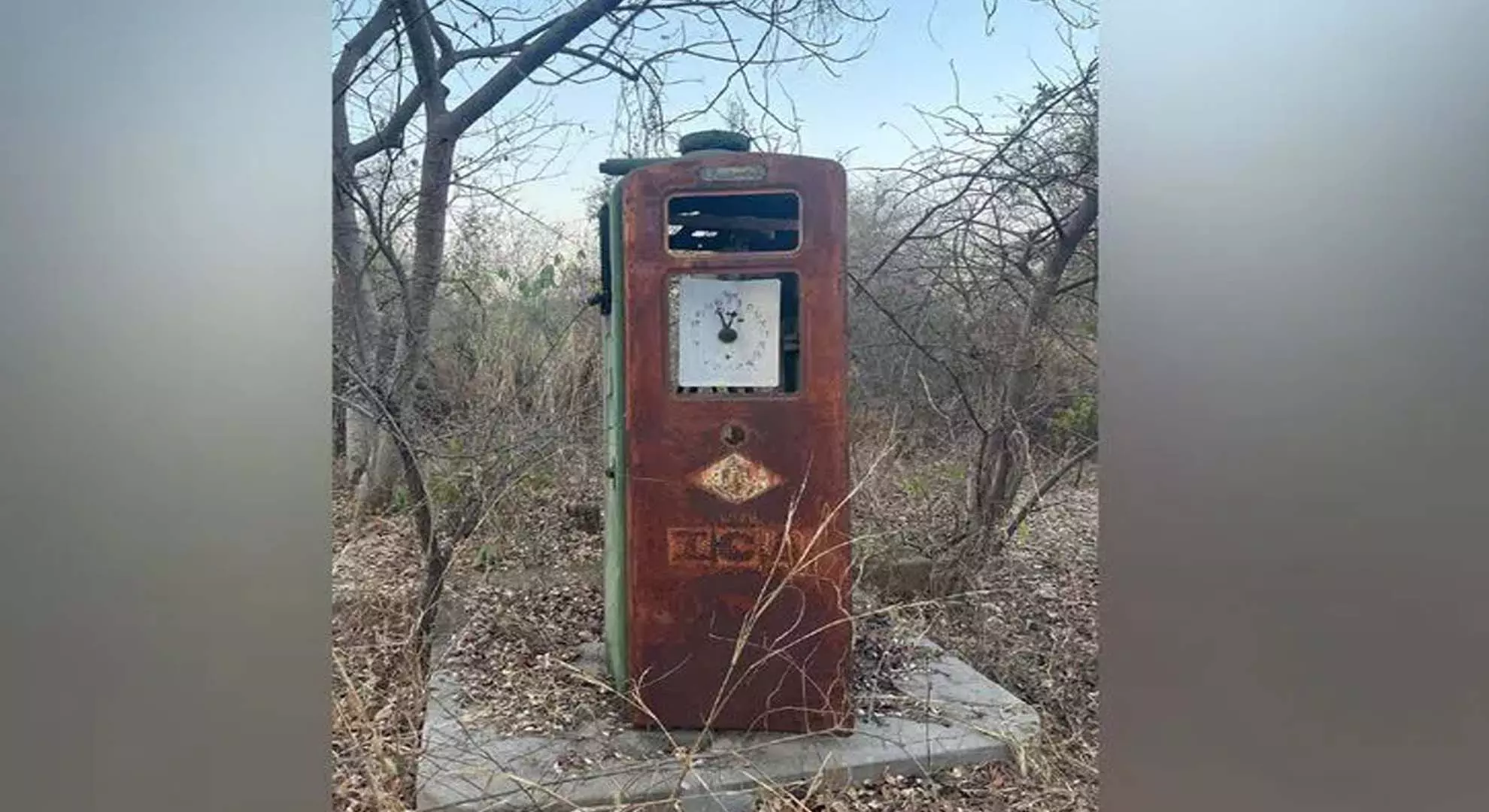 निज़ाम का निजी पेट्रोल पंप केबीआर नेशनल पार्क में छिपा हुआ मिला