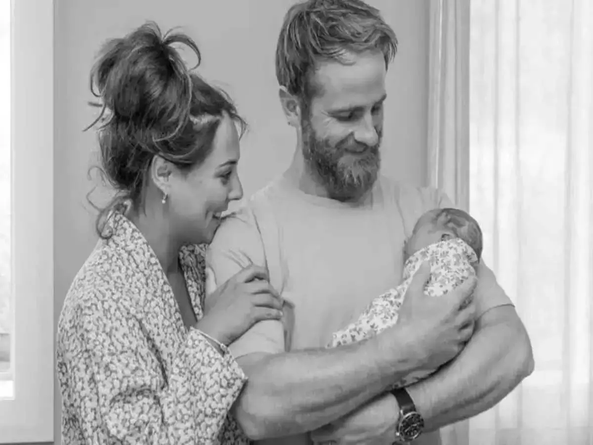 केन विलियमसन और पत्नी ने बेबी गर्ल का स्वागत किया
