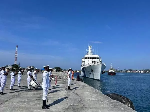 भारतीय तट रक्षक जहाजों ने श्रीलंका के गॉल के लिए रवाना होकर अभ्यास दोस्ती का समापन किया