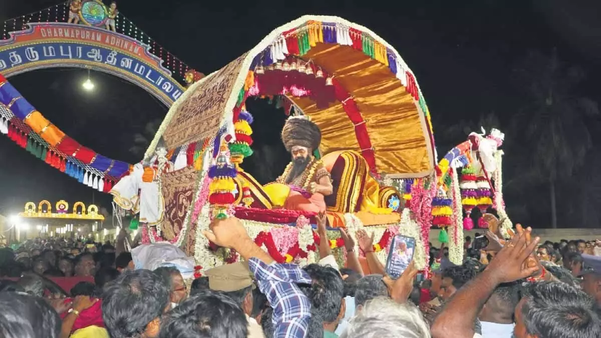 अधीनम मठ के संत को ब्लैकमेल करने के आरोप में चार गिरफ्तार, भाजपा नेता की तलाश जारी