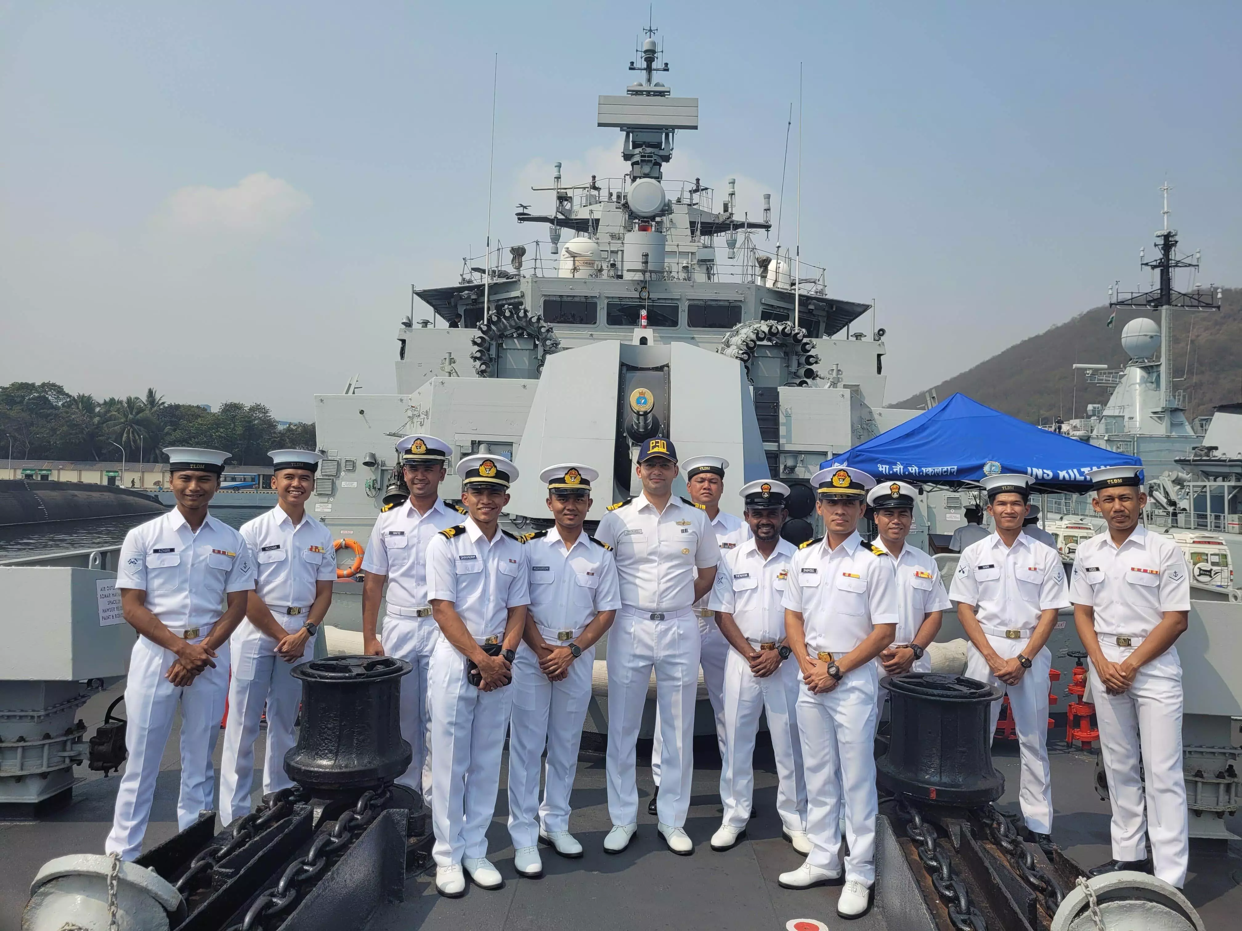 भारतीय और मलेशियाई नौसेनाओं ने समुद्र लक्षमण अभ्यास के तहत संयुक्त अभ्यास किया