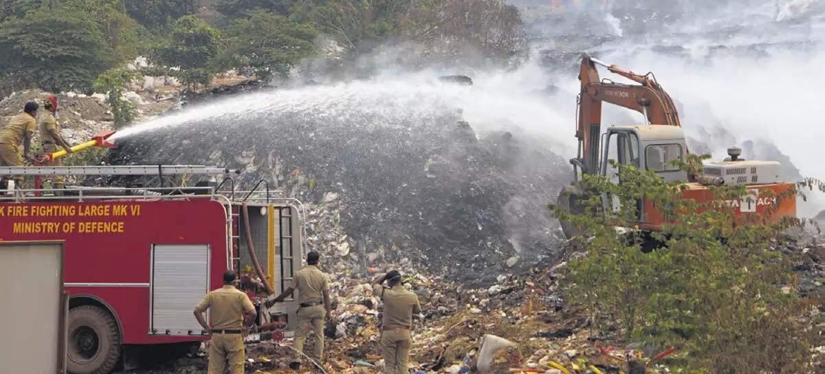 केरल उच्च न्यायालय के न्यायाधीश सुविधाओं का आकलन करने के लिए ब्रह्मपुरम में अग्नि दुर्घटना स्थल का दौरा करेंगे