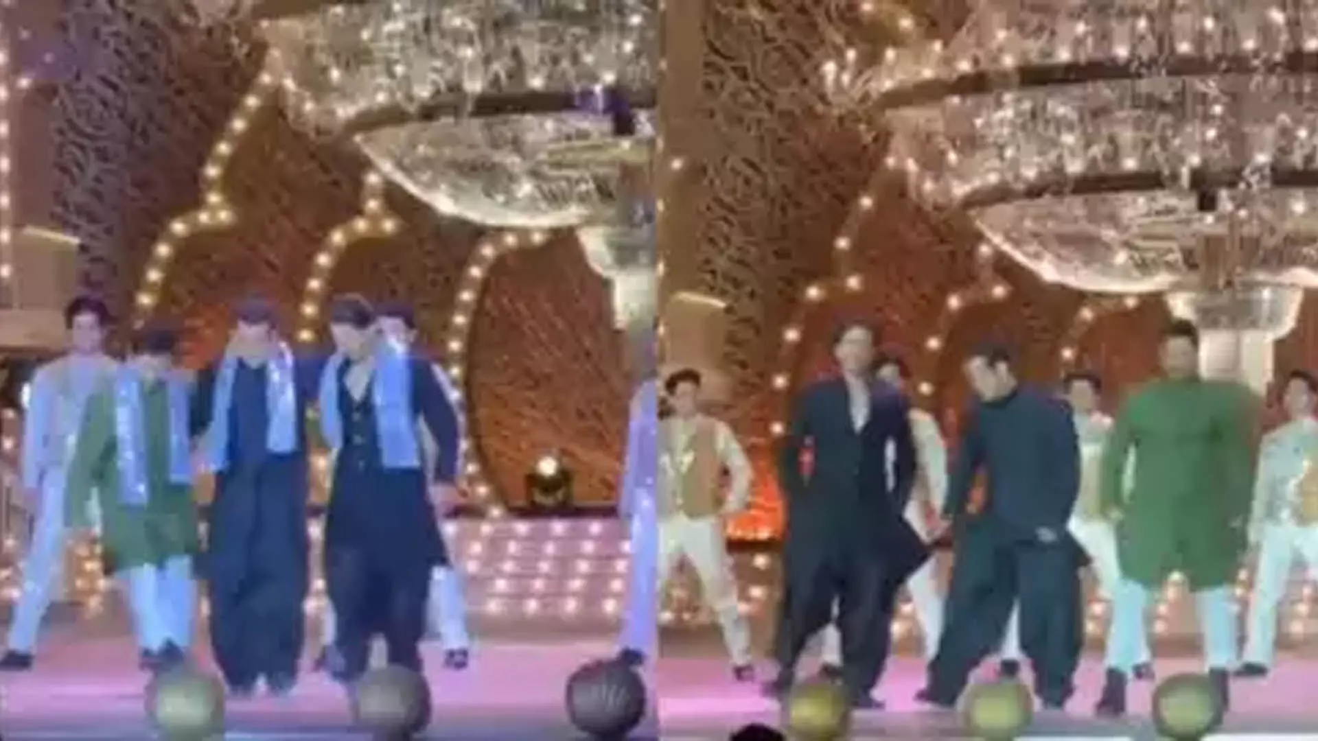 अनंत अंबानी और राधिका मर्चेंट की शादी से पहले के उत्सव में सलमान खान, शाहरुख खान, आमिर खान ने नातू नातू पर डांस किया