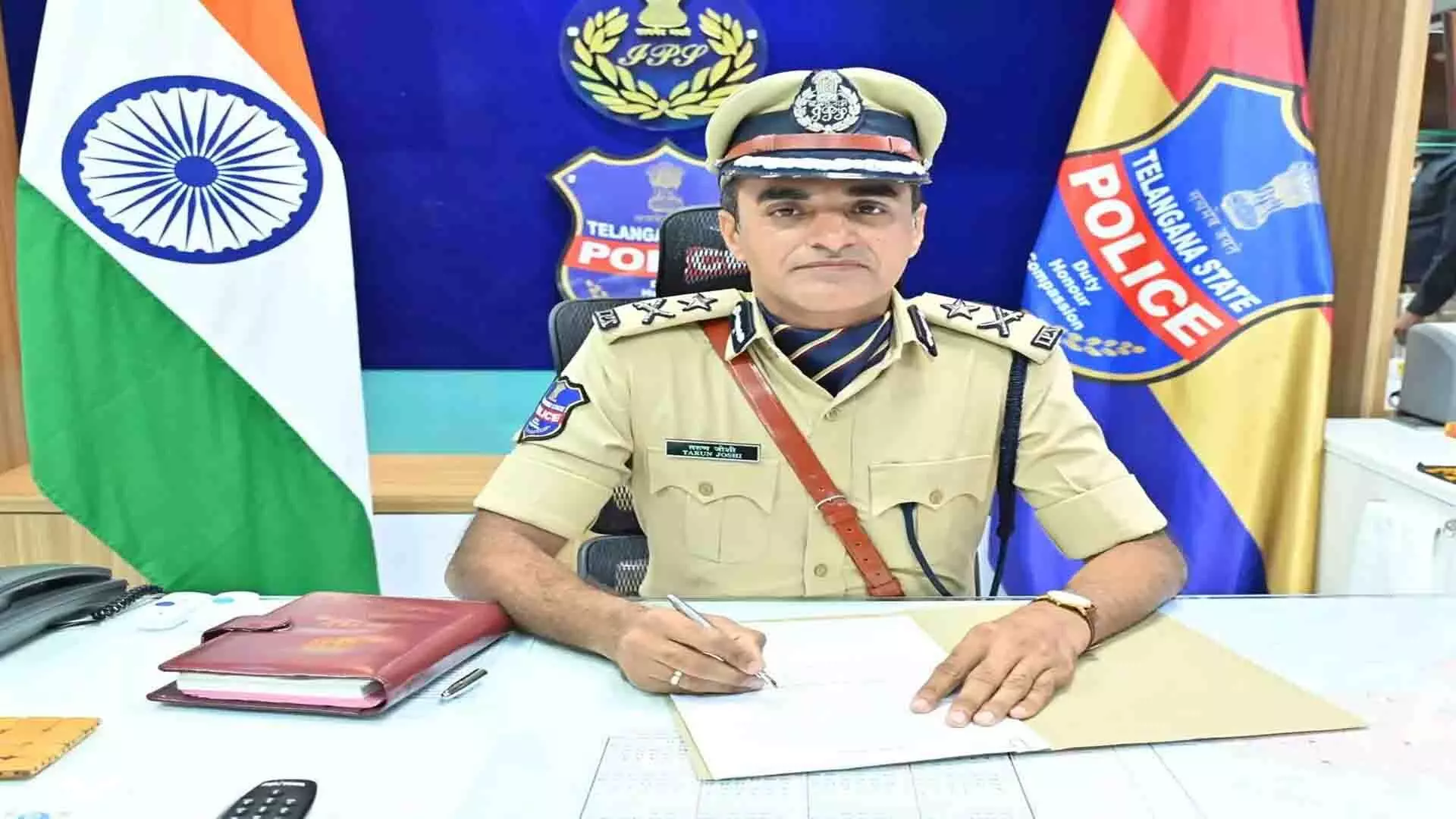 रचाकोंडा पुलिस प्रमुख ने बीबीनगर थाने का निरीक्षण किया