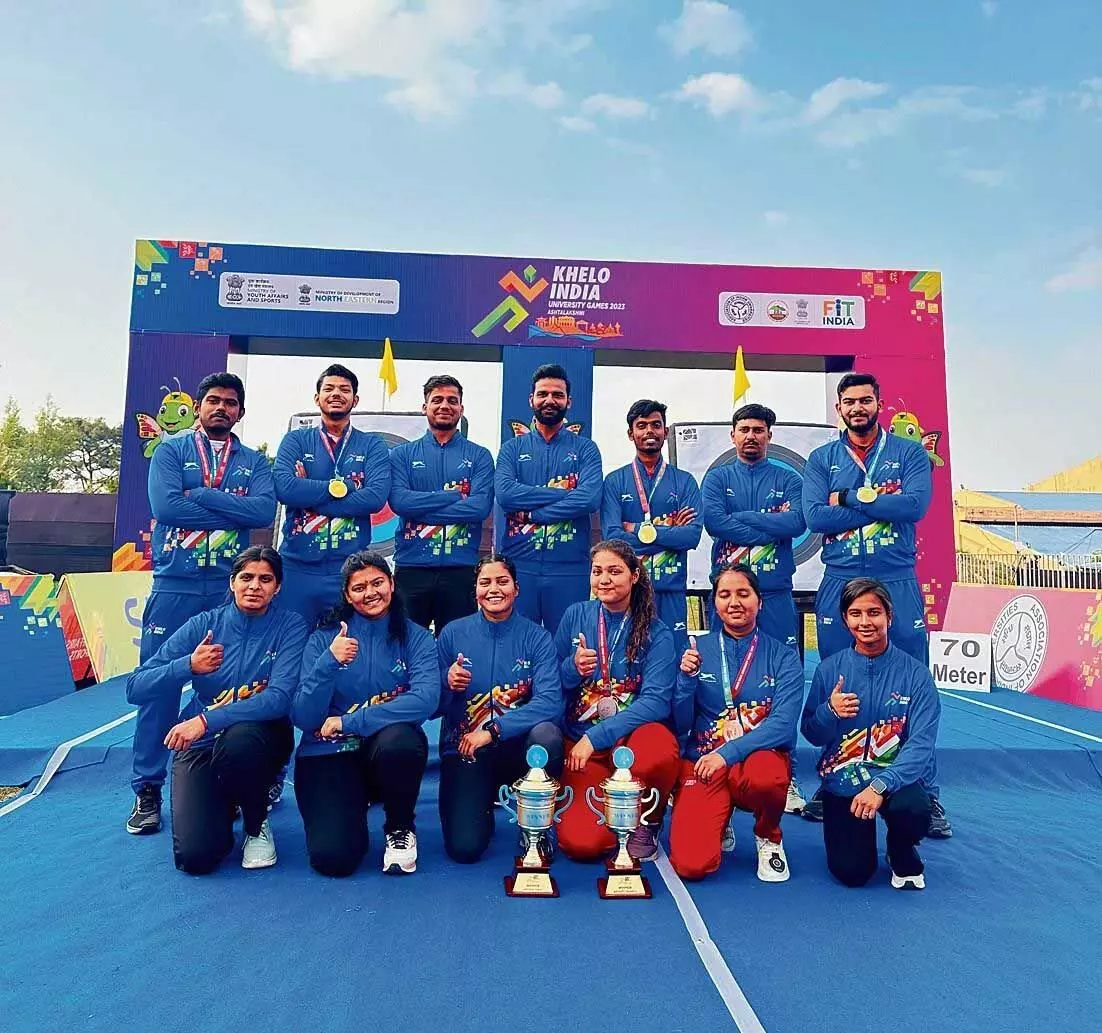 खेलो इंडिया यूनिवर्सिटी गेम्स: एलपीयू ने ओवरऑल फर्स्ट रनर-अप ट्रॉफी जीती
