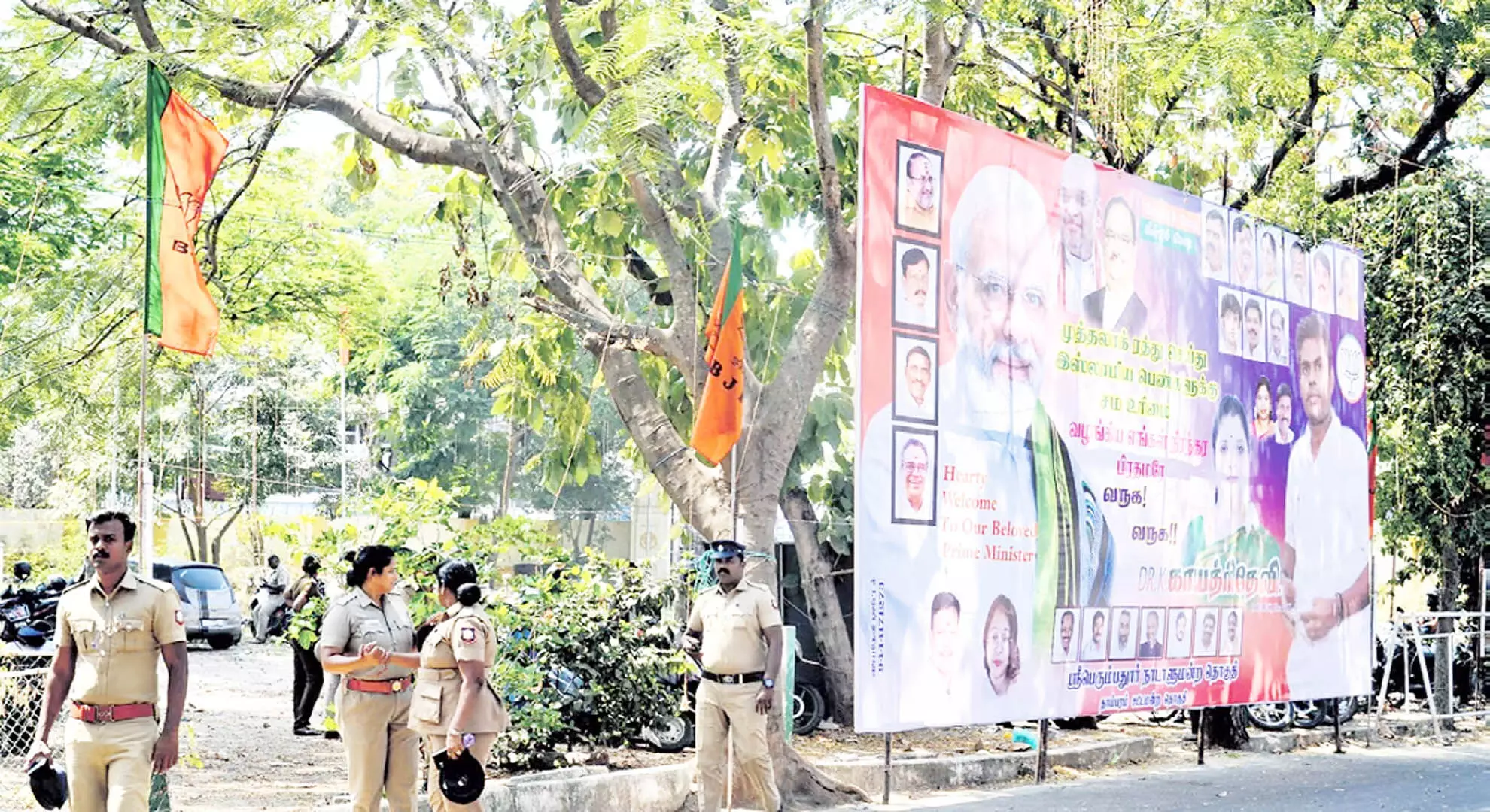 पीएम मोदी का चेन्नई दौरा: 15,000 पुलिसकर्मियों के साथ पांच स्तरीय सुरक्षा