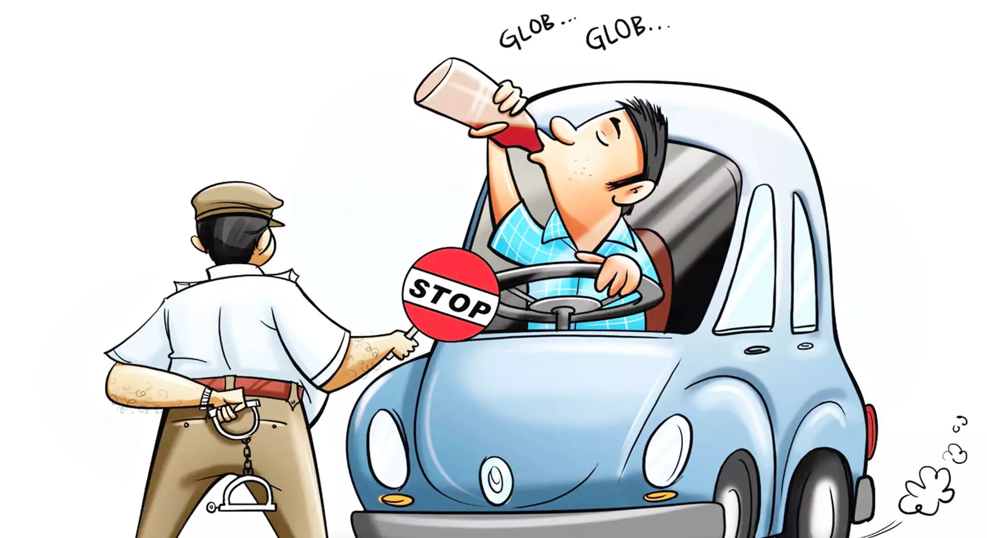 विजयवाड़ा और एनटीआर जिला पुलिस ने नशे में गाड़ी चलाने पर कार्रवाई की