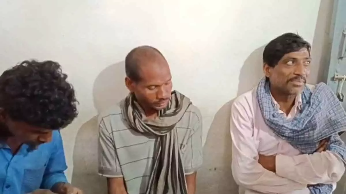 वन विभाग ने किया 3 ग्रामीणों को गिरफ्तार, 18 घंटे के भीतर दबोचे गए
