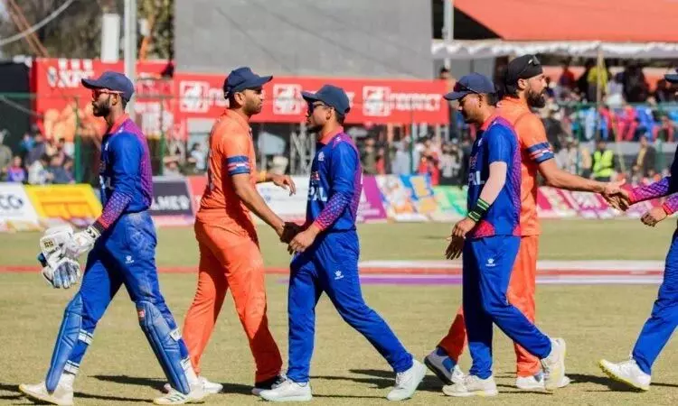 ट्राई सीरीज के फाइनल में नीदरलैंड ने नेपाल को हराया