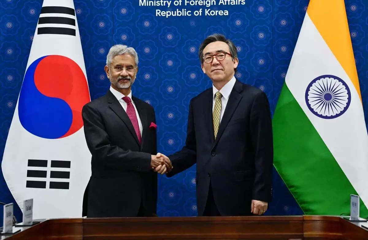 भारत-कोरिया संयुक्त आयोग की बैठक: एस जयशंकर ने नए क्षेत्रों में सहयोग का किया आह्वान