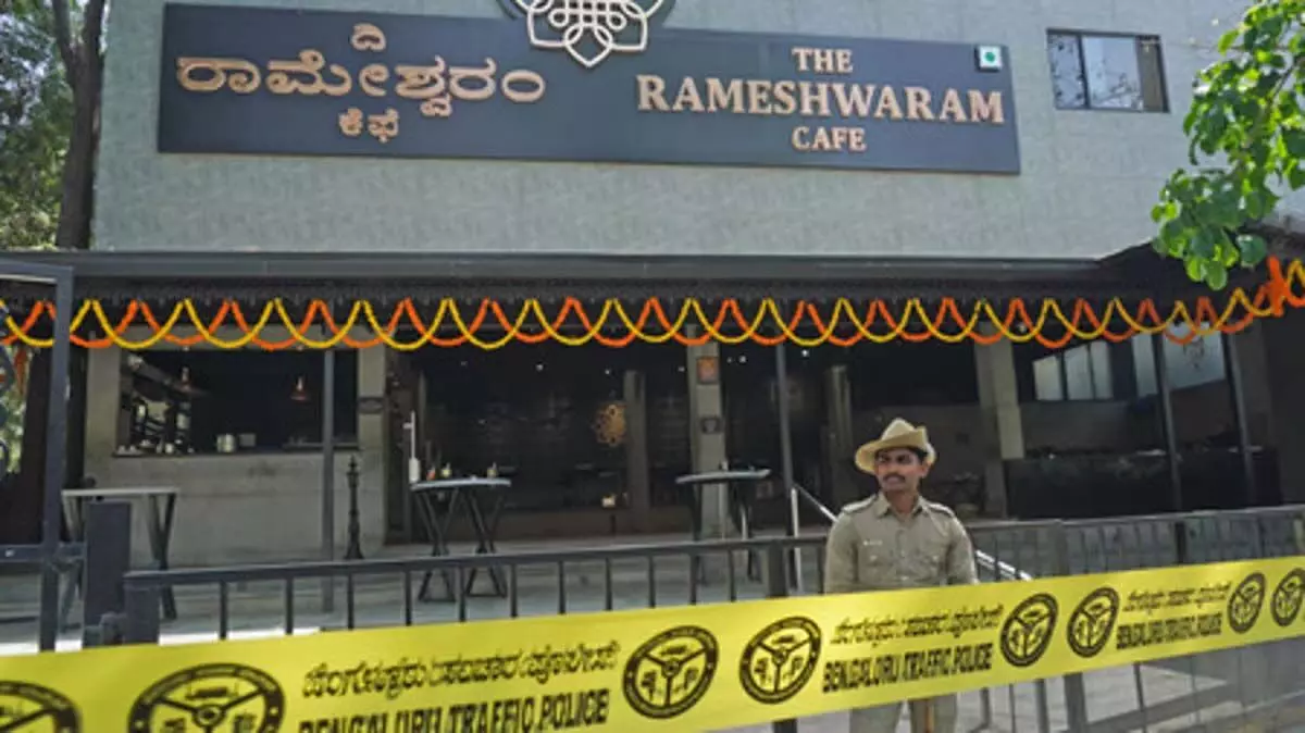 बेंगलुरु कैफे विस्फोट: मुख्य संदिग्ध की जानकारी देने वाले को 10 लाख रुपये का इनाम घोषित