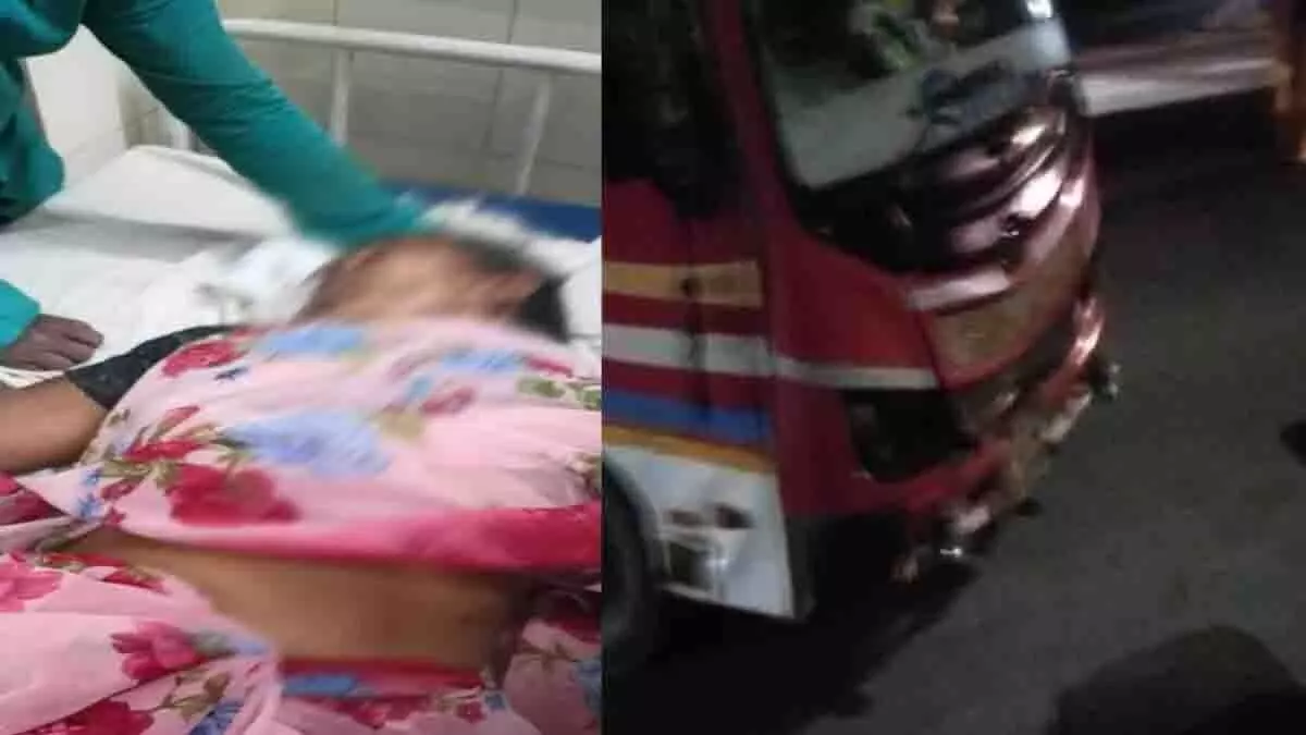 यात्रियों से भरी बस ने महिला को कुचला, दर्दनाक मौत