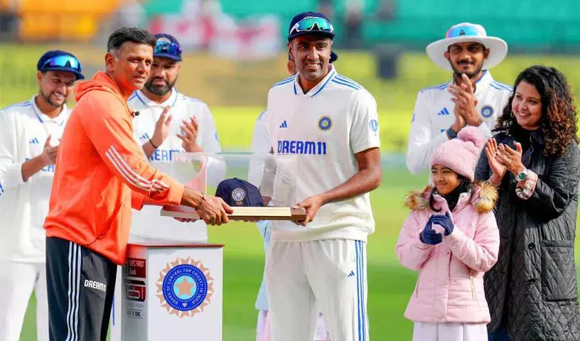 रविचंद्रन अश्विन भारत के लिए 100 टेस्ट क्लब में शामिल हुए